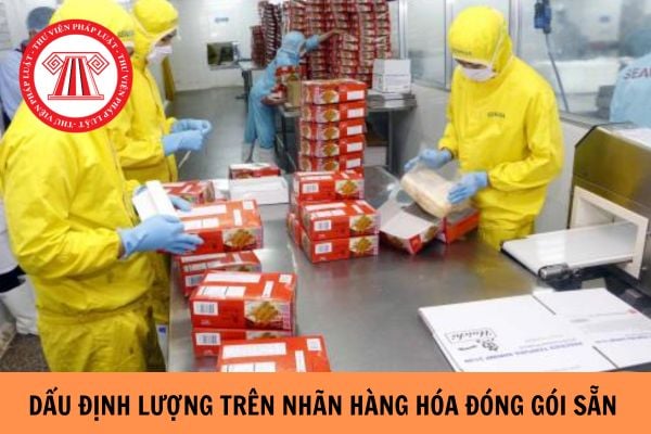 Mẫu đề nghị chứng nhận đủ điều kiện sử dụng dấu định lượng trên nhãn hàng đóng gói sẵn mới nhất hiện nay?