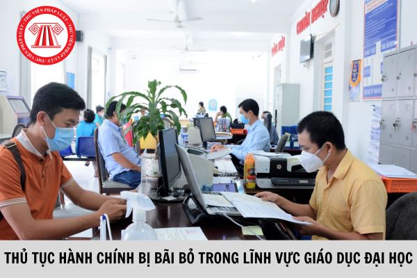 Bãi bỏ thủ tục hành chính đăng ký, xác nhận Đề án đào tạo chất lượng cao trình độ đại học từ 01/12/2023?