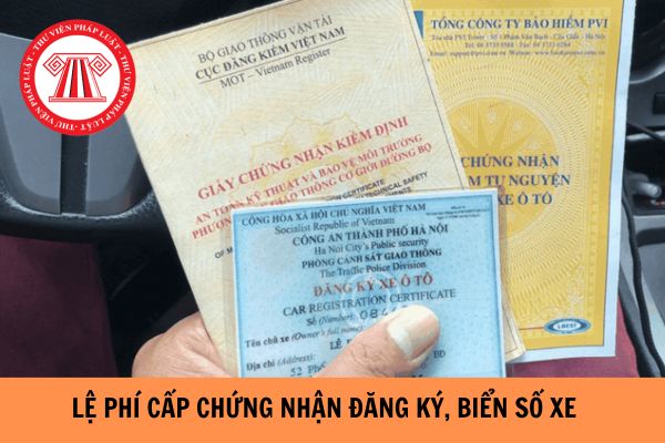 Đối tượng nào được miễn lệ phí cấp chứng nhận đăng ký, biển số xe từ ngày 22/10/2023?