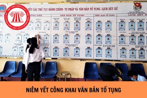 Mẫu Biên bản niêm yết công khai mới nhất 2023?