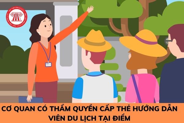 Cơ quan nào có thẩm quyền cấp thẻ hướng dẫn viên du lịch tại điểm ...