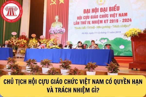 Chủ tich hội cựu giáo chức