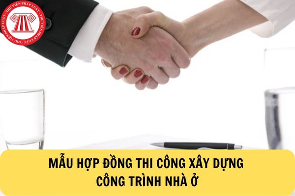 Hợp đồng xây dựng công trình