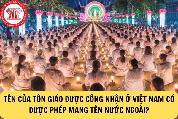 tên tổ chức tôn giáo