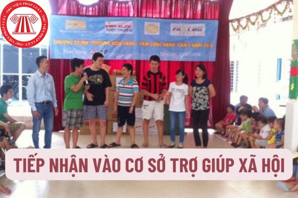 Thẩm quyền, hồ sơ tiếp nhận đối tượng bảo trợ xã hội vào cơ sở trợ giúp xã hội được quy định như thế nào?