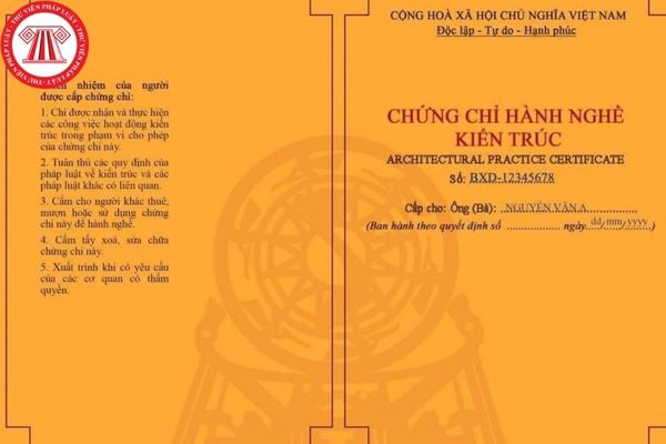 Có được cấp chứng chỉ hành nghề kiến trúc khi không sát hạch cấp chứng chỉ hành nghề kiến trúc?