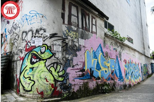 Bị phạt bao nhiêu tiền khi vẽ Graffiti lên tường nơi công cộng? 