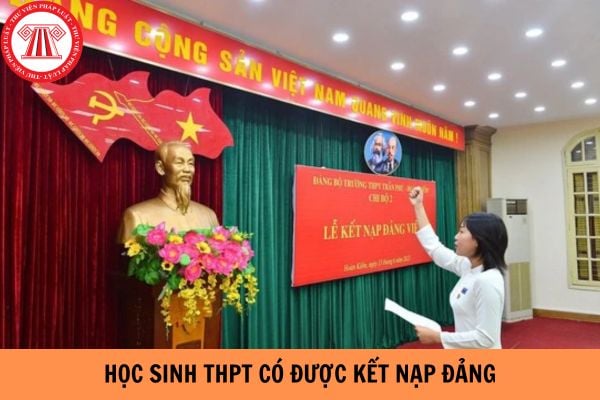 Bao nhiêu tuổi thì được kết nạp Đảng? Đang là học sinh THPT thì có được kết nạp Đảng hay không?