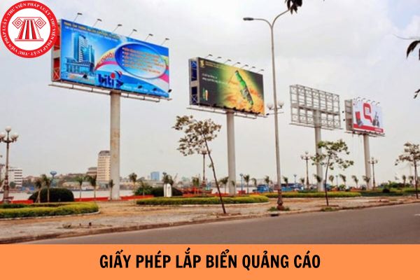 Giấy phép lắp biển quảng cáo có thời hạn bao lâu?