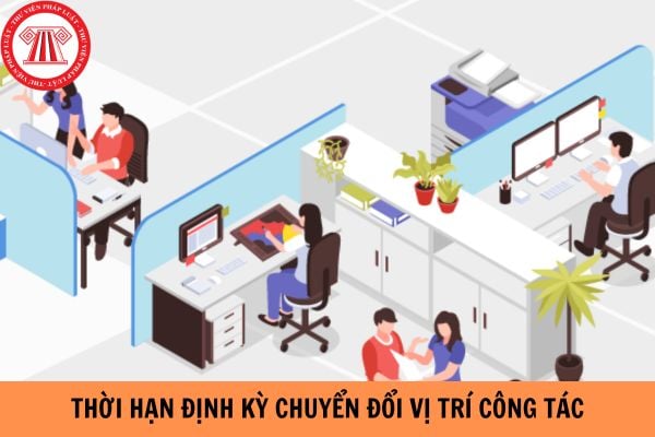 Thời hạn định kỳ chuyển đổi vị trí công tác đối với cơ quan thanh tra Chính phủ là bao nhiêu năm?