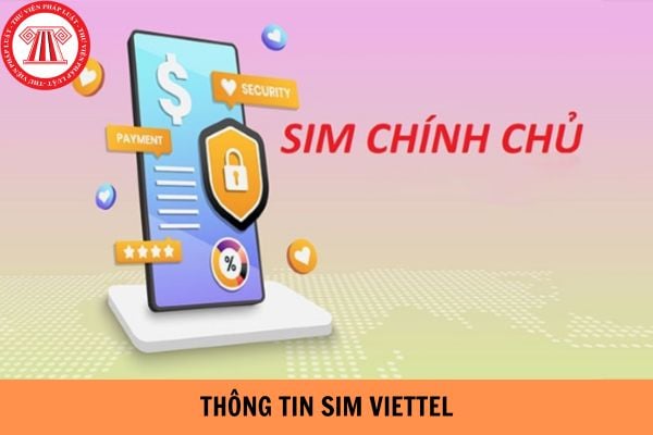 Hướng dẫn cách thay đổi thông tin sim Viettel chính chủ? Thông tin trên sim Viettel gồm những gì?