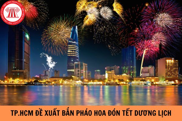 TP Hồ Chí Minh đề xuất bắn pháo hoa đón Tết dương lịch 2024?