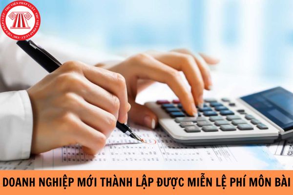 Doanh nghiệp mới thành lập được miễn lệ phí môn bài thì có cần kê khai và nộp tờ khai cho cơ quan thuế hay không?