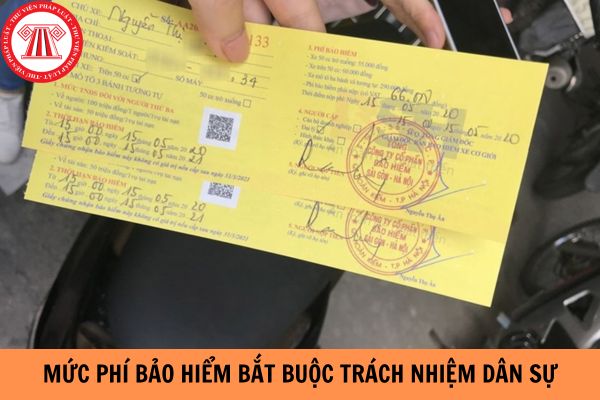 Mức phí bảo hiểm bắt buộc trách nhiệm dân sự của xe cơ giới năm 2024 là bao nhiêu?