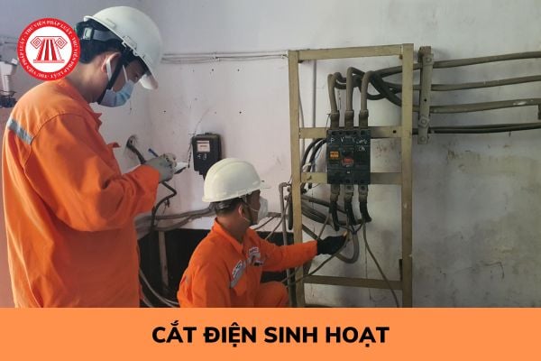 Cắt điện sinh hoạt không thông báo trước cho bên mua điện bị phạt thế nào?