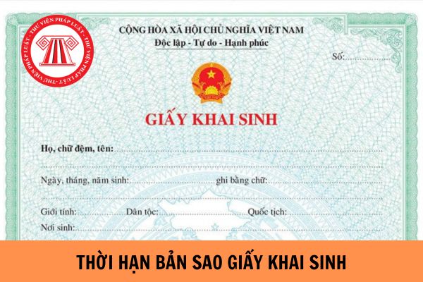 Bản sao Giấy khai sinh có thời hạn bao lâu theo quy định của pháp luật? Hướng dẫn cách xin cấp trích lục bản sao giấy khai sinh? 