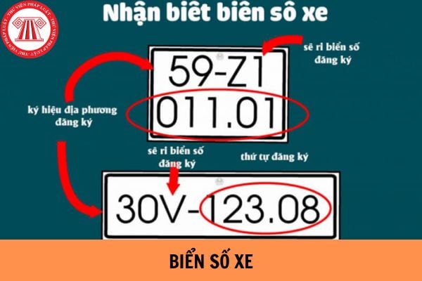 Biển số xe định danh là gì? Cấp biển số xe theo mã định danh cá nhân là cấp như thế nào?