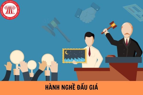 Người tập sự hành nghề đấu giá được phép điều hành cuộc đấu giá không?