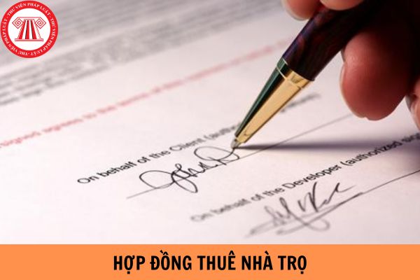 Mẫu hợp đồng thuê nhà trọ mới nhất 2023?