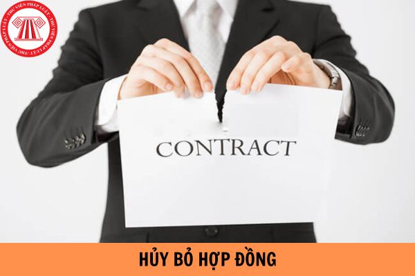 Mẫu văn bản hủy bỏ hợp đồng mua bán mới nhất 2023?