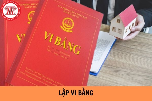 Việc đặt cọc mua bán nhà đất có được lập vi bằng không?