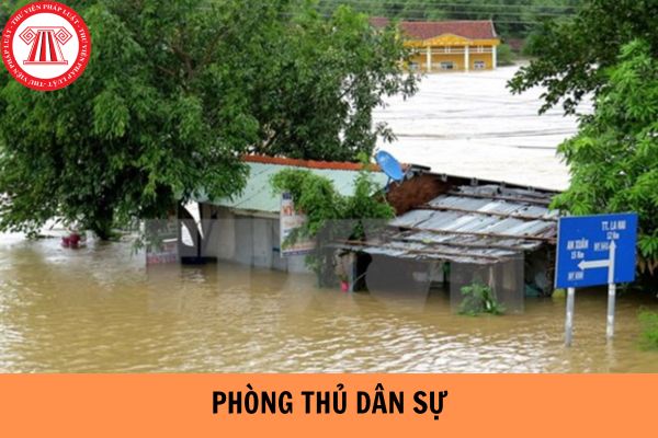 Trong phòng thủ dân sự, cơ quan nào thực hiện hoạt động hỗ trợ việc làm đối với các đối tượng thiệt hại do sự cố thảm họa gây ra?