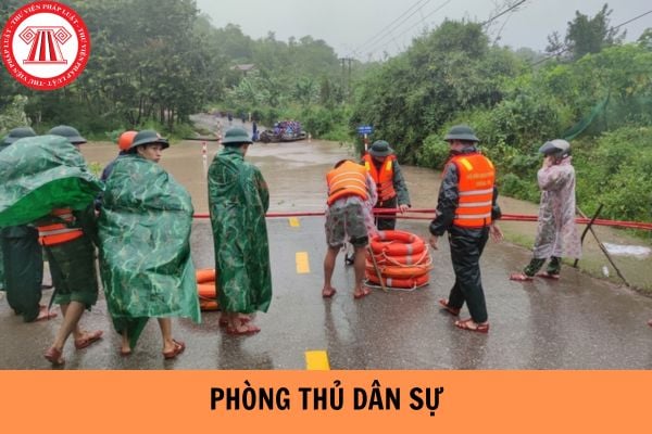 Nguồn tài chính cho phòng thủ dân sự bao gồm những nguồn nào?