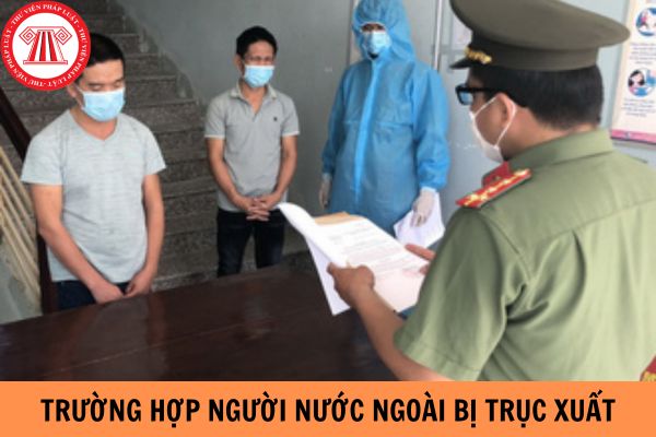 Có bao nhiêu trường hợp người nước ngoài bị trục xuất về nước?