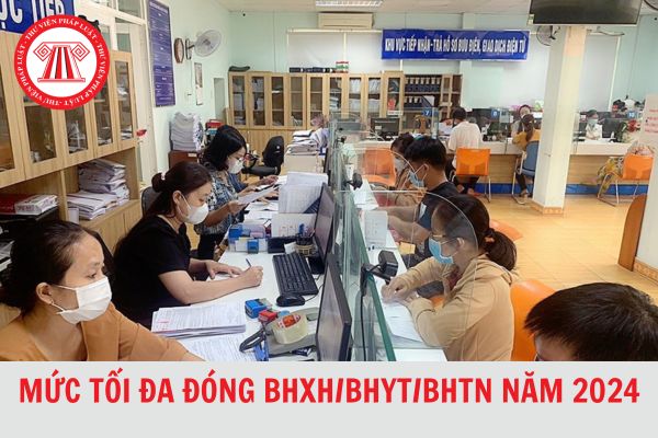 Mức tối đa 1 người có thể đóng BHXH/BHYT/BHTN năm 2024 là bao nhiêu?