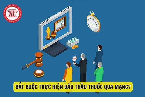 Từ năm 2023, tất cả các gói thầu mua thuốc bắt buộc phải tổ chức theo hình thức đấu thầu qua mạng?