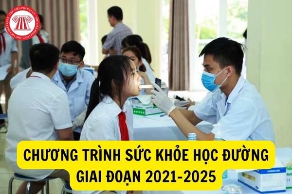 Khi thực hiện Chương trình sức khỏe học đường giai đoạn 2021-2025, Bộ Giáo dục và Đào tạo có trách nhiệm gì?