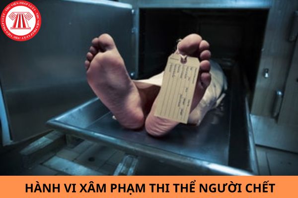 Phạm tội xâm phạm thi thể người chết thì bị phạt bao nhiêu năm tù?