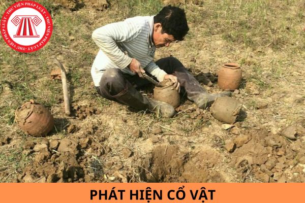 Người phát hiện cổ vật có phải khai báo và nộp lại không?