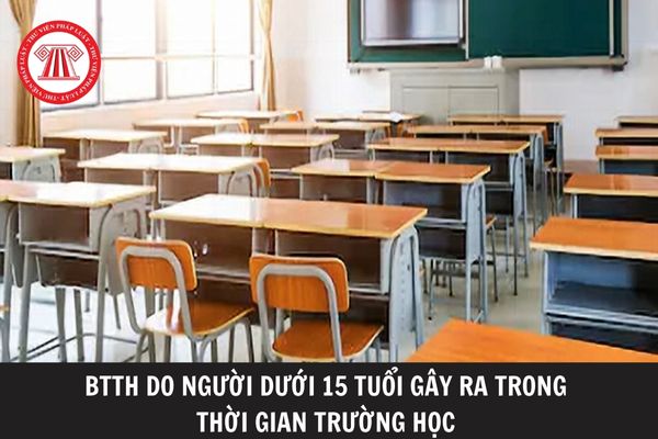 Học sinh dưới 15 tuổi gây thiệt hại trong thời gian trường học quản lý thì ai có trách nhiệm bồi thường? 