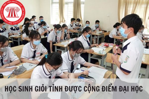 Học sinh giỏi tỉnh có được cộng điểm đại học năm 2024 không?