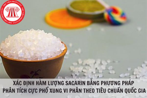 Xác định hàm lượng sacarin bằng phương pháp phân tích cực phổ xung vi phân theo Tiêu chuẩn quốc gia TCVN 7853:2008?