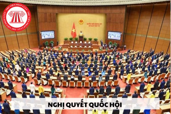 Nghị quyết Quốc hội được ban hành để quy định về các nội dung gì?