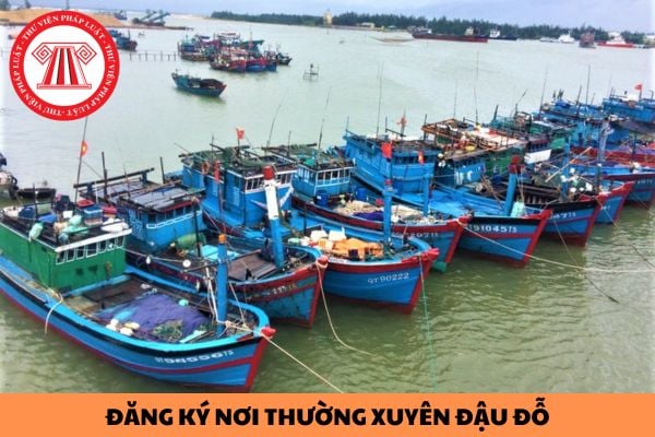 Mẫu Giấy xác nhận đăng ký nơi thường xuyên đậu đỗ của phương tiện là nơi cư trú như thế nào?