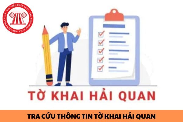 Hướng dẫn tra cứu thông tin tờ khai hải quan năm 2024?