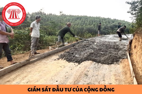 Mẫu Báo cáo tình hình giám sát đầu tư của cộng đồng như thế nào?