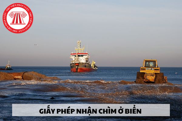 Mức thu lệ phí đối với giấy phép nhận chìm ở biển hiện nay là bao nhiêu?