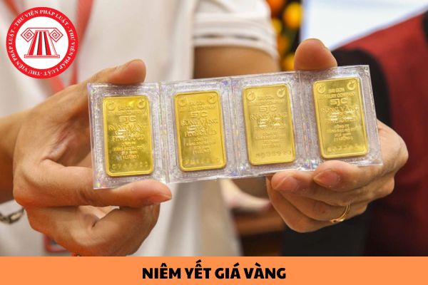 Tiệm vàng không niêm yết giá bị phạt như thế nào?