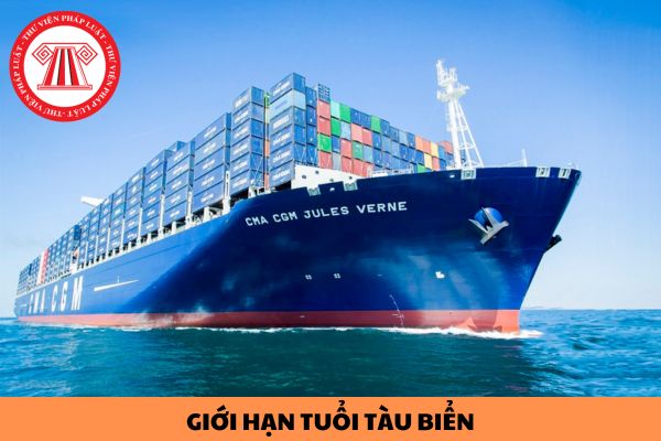 Giới hạn tuổi tàu biển được đăng ký tại Việt Nam là bao nhiều?