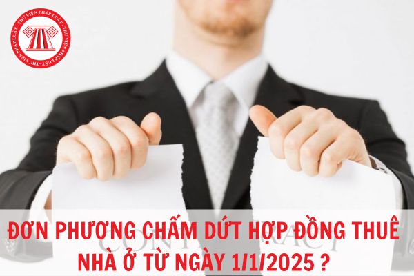 Chủ nhà có được quyền đơn phương chấm dứt hợp đồng cho thuê nhà ở từ ngày 1/1/2025?