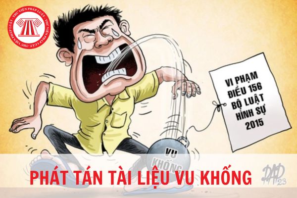 Hành vi phát tán tài liệu vu khống người khác bị phạt tối đa bao nhiêu tiền?