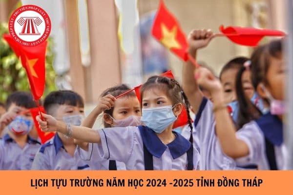 Lịch tựu trường 2024 Đồng Tháp dự kiến của học sinh các cấp?