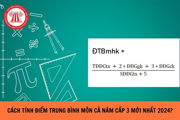 Cách Tính Điểm Trung Bình Cả Năm Cấp 3