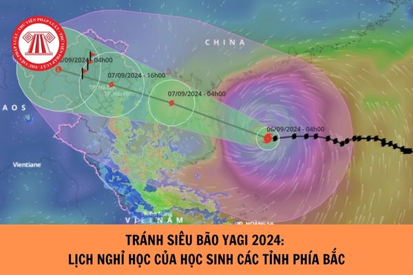 Tránh siêu bão Yagi 2024: Lịch nghỉ học của học sinh các tỉnh phía Bắc - Hải Phòng, Quảng Ninh, Bắc Giang?