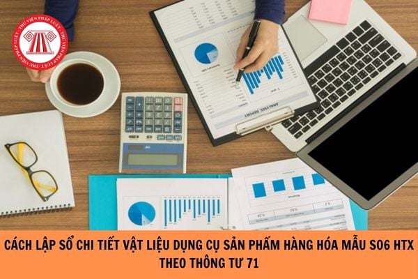 Cách lập Sổ chi tiết vật liệu dụng cụ sản phẩm hàng hóa Mẫu S06 HTX theo Thông tư 71 2024 TT BTC?