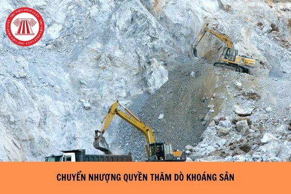 Đơn vị nhận chuyển nhượng quyền thăm dò khoáng sản có được cấp Giấy phép thăm dò khoáng sản mới? 